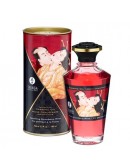 SHUNGA SHUNGA ACEITE DE MASAJE EFECTO CALOR AROMA VINO ESPUMOSO DE FRESA