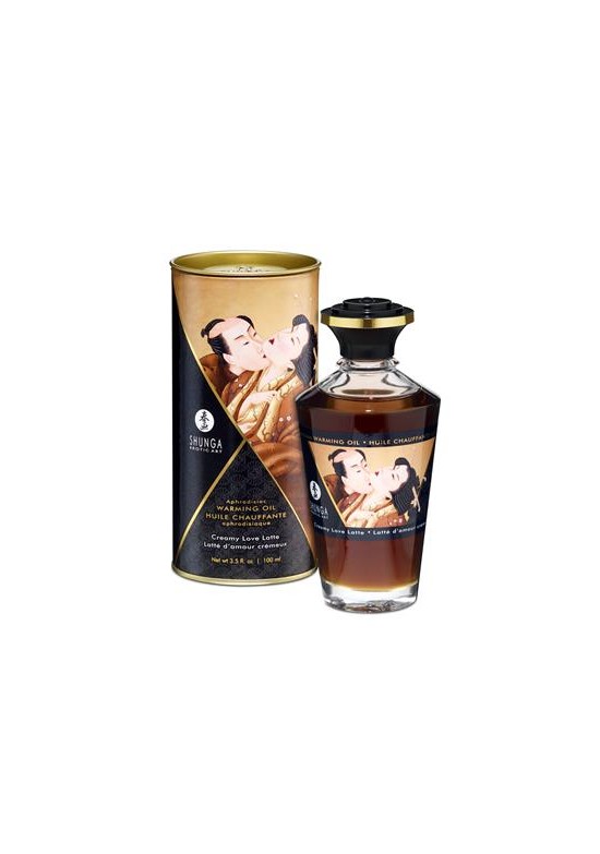 SHUNGA SHUNGA ACEITE DE MASAJE EFECTO CALOR AROMA A CREAMY LATTE