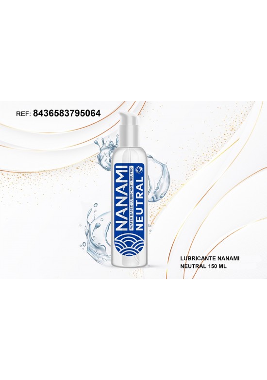 NANAMI LUBRICANTE A BASE DE AGUA NEUTRO