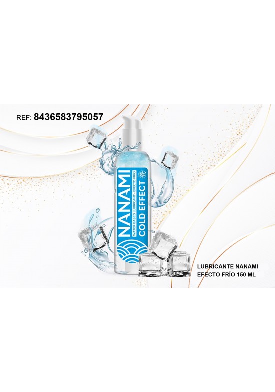 NANAMI LUBRICANTE A BASSE DE AGUA EFECTO FRIO