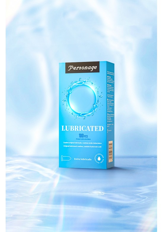 PERSONAGE preservativo EXTRA LUBRICADO 100 unidades