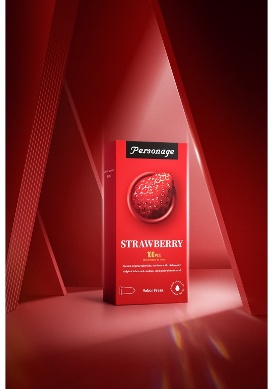 personage sTRAWBERRY 100 UNIDADES